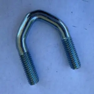 U shaped metal bolt